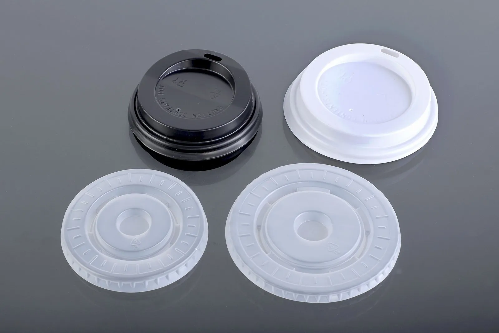 Oracle lids for cups and glasses